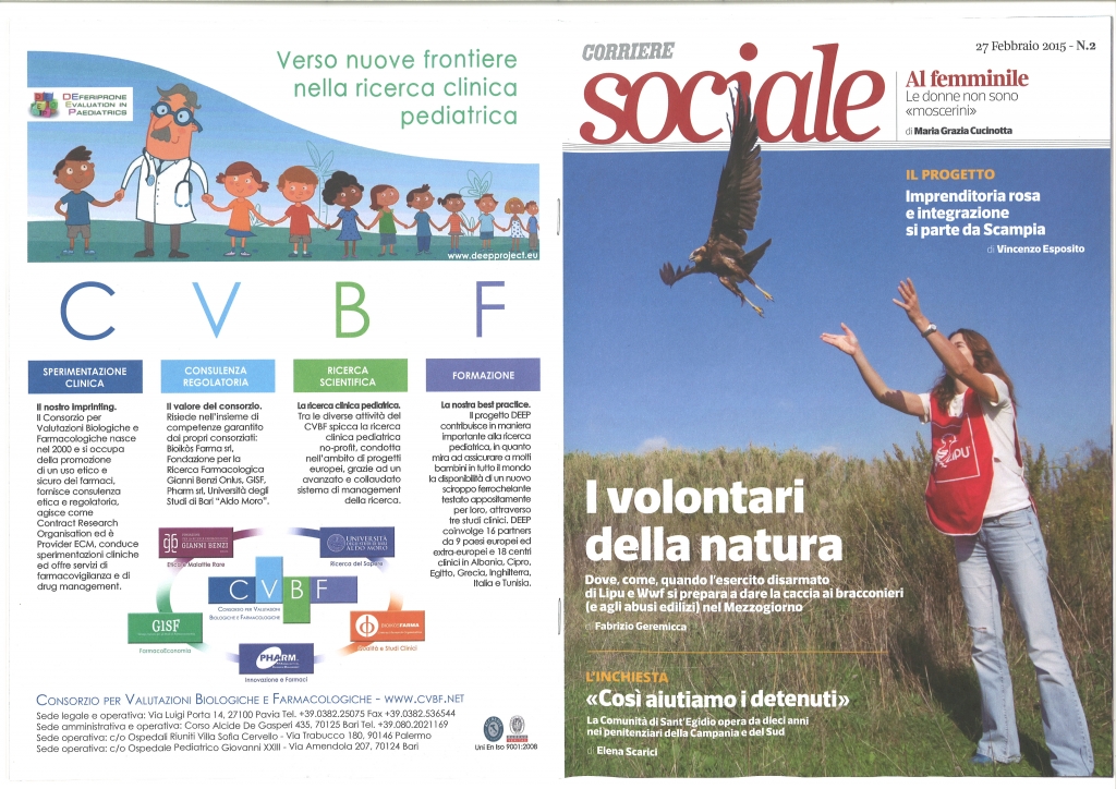 1. corriere sociale_ CVBF-GIANNI BENZI